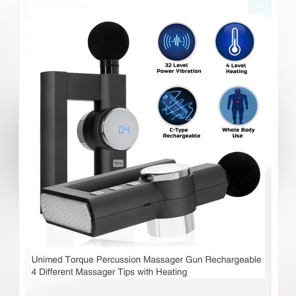 Unimed Torque Percussion Massager - New - Sealed - Picture 3 of 4